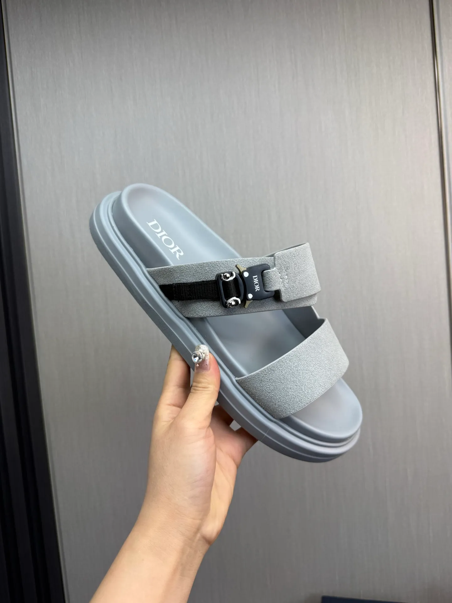 Men's shoes 300💰 Dior. Men's slippers🩴 Official website 1:1 production 38-45 size 45 46 🉑️Customized original material shipped✅